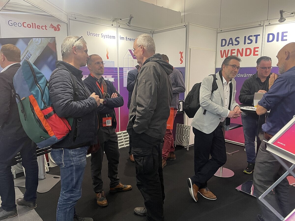 Foto vom GeoCollect-Messestand