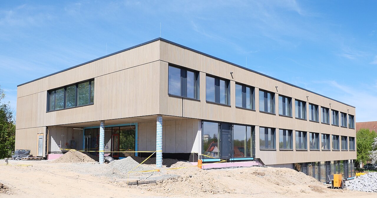 Schule Gaukönigshofen fast fertig